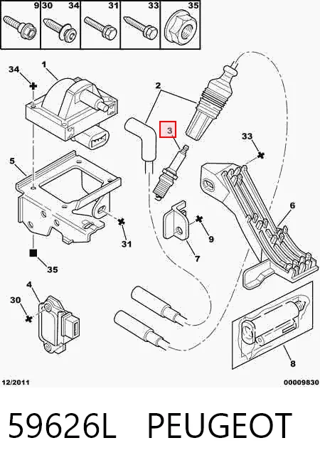 Свеча зажигания Magneti Marelli SNB70019 цена, от 2.25 USD