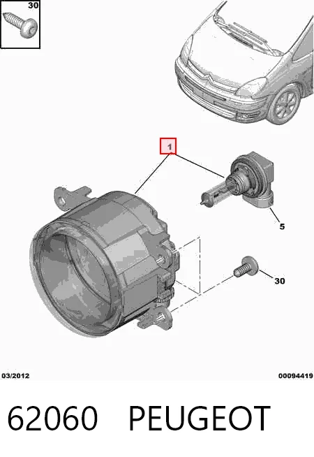  Противотуманки Ford Transit 4