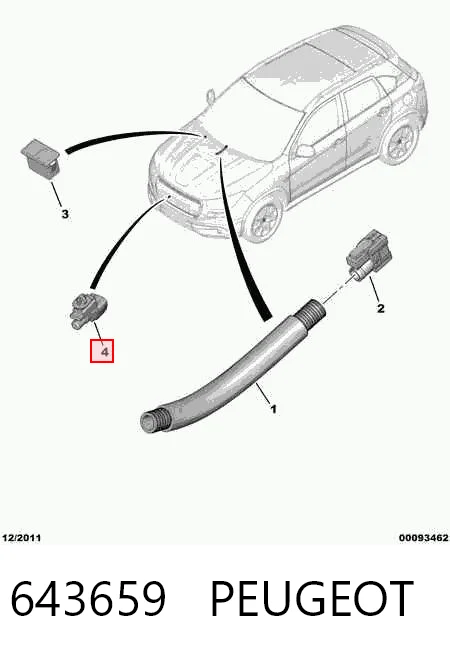 643659 Peugeot/Citroen 
