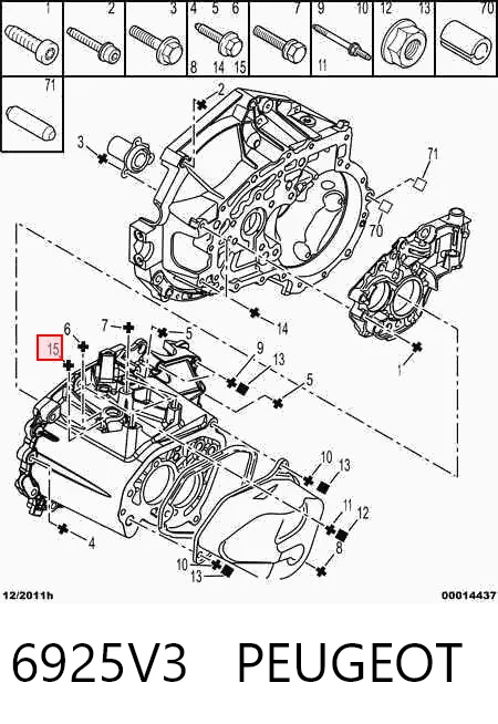 6925V3 Peugeot/Citroen