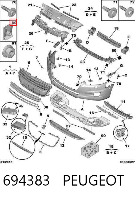 Закладная гайка под саморез AND 30863237