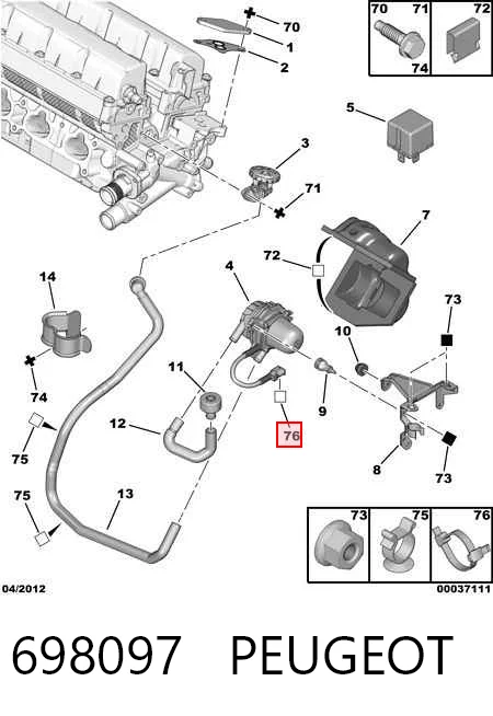 698097 Peugeot/Citroen