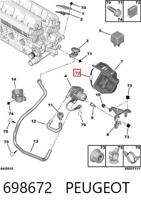 698672 Peugeot/Citroen