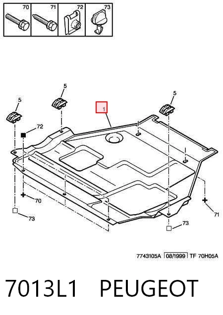 Защита моторного отсека Polcar 2326349 цена, от 30.70 USD