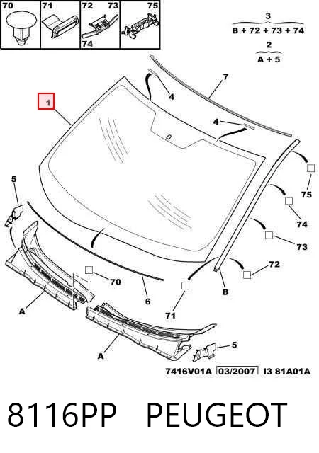 Стекло лобовое Pilkington AB65407B цена, от 177.51 USD