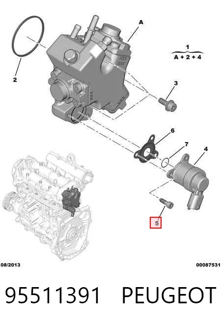  Opel 95511391 цена, от 2.28 USD