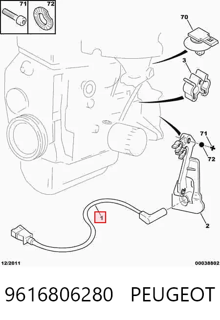 ДПКВ на Citroen Jumpy I BS, BT, BY, BZ
