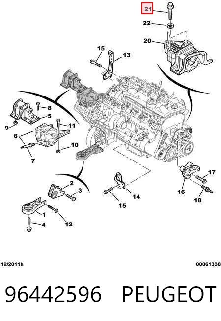 Блок ABS гидравлический на Peugeot 406  8E, F