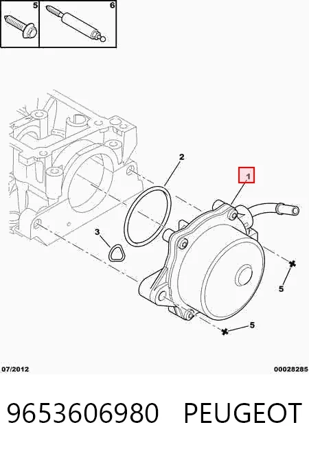 7281440901 Ford Механический вакуумный насос