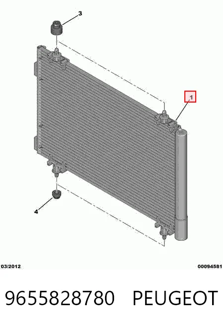 Купить AC554000P Polcar Радиатор системы охлаждения кондиционера
