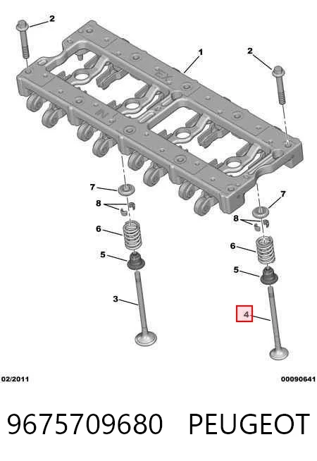 Клапан выпускной Gieffe 1272BMCR