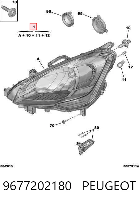 9677202180 Peugeot/Citroen