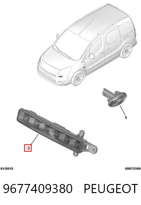9677409380 Peugeot/Citroen Электрооборудование на шасси