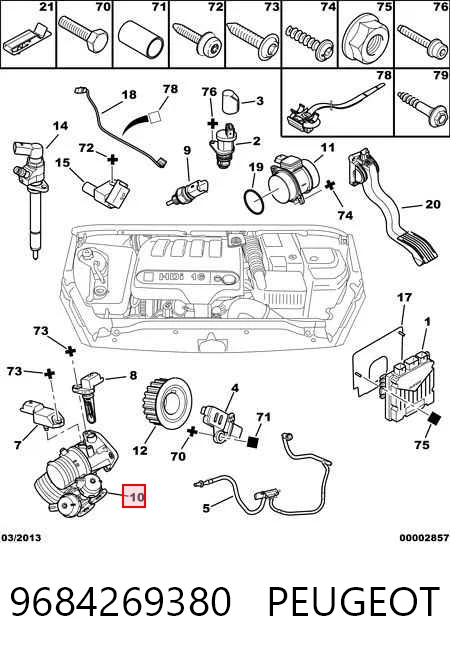 Дроссель Magneti Marelli 50CDDP9