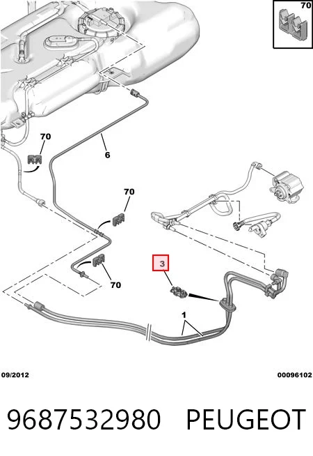 9687532980 Peugeot/Citroen
