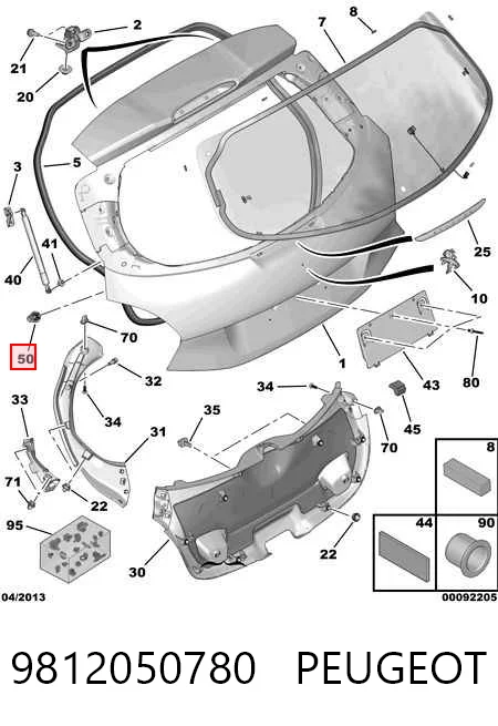 9812050780 Peugeot/Citroen