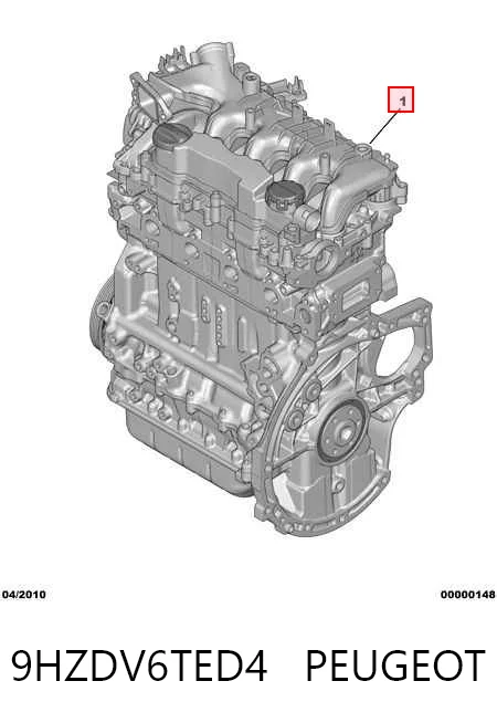 Двигатель 9HZ BMW