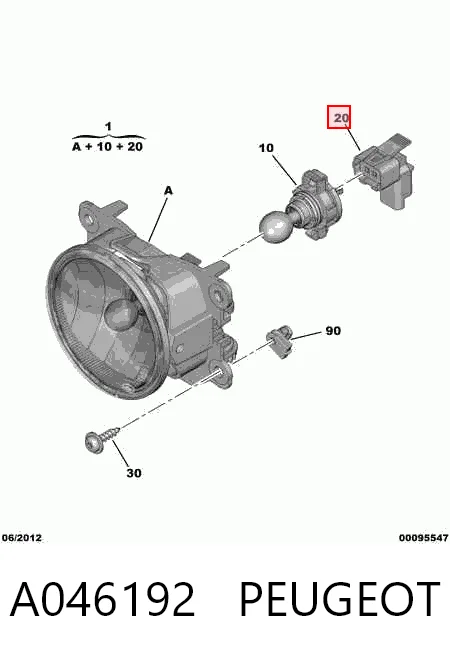 Фары противотуманные Polcar 57B129E