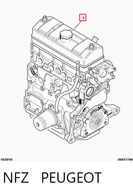 NFZ Peugeot/Citroen Мотор в сборе