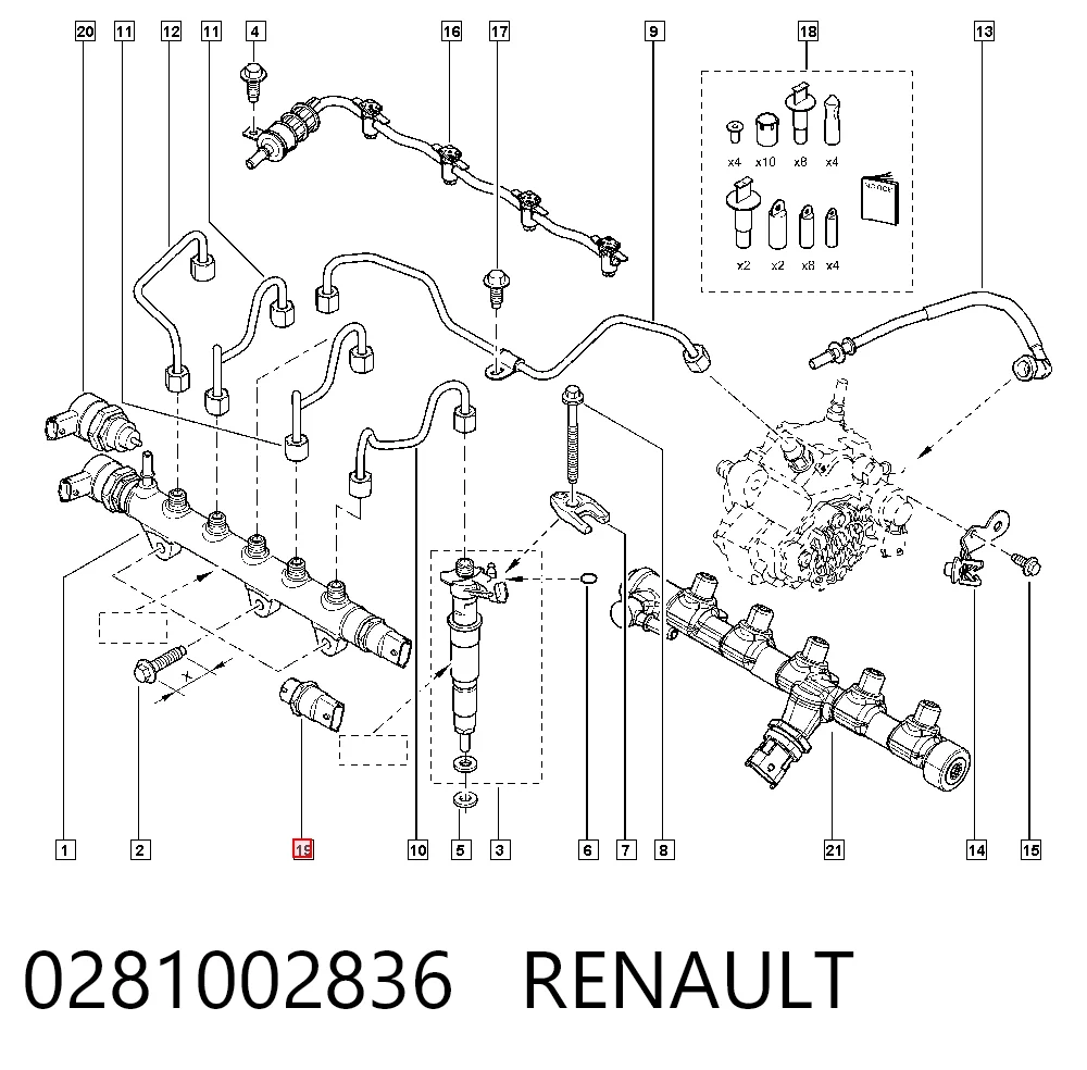 Датчик давления топлива Mercedes 0281006241 цена, от 38.01 USD