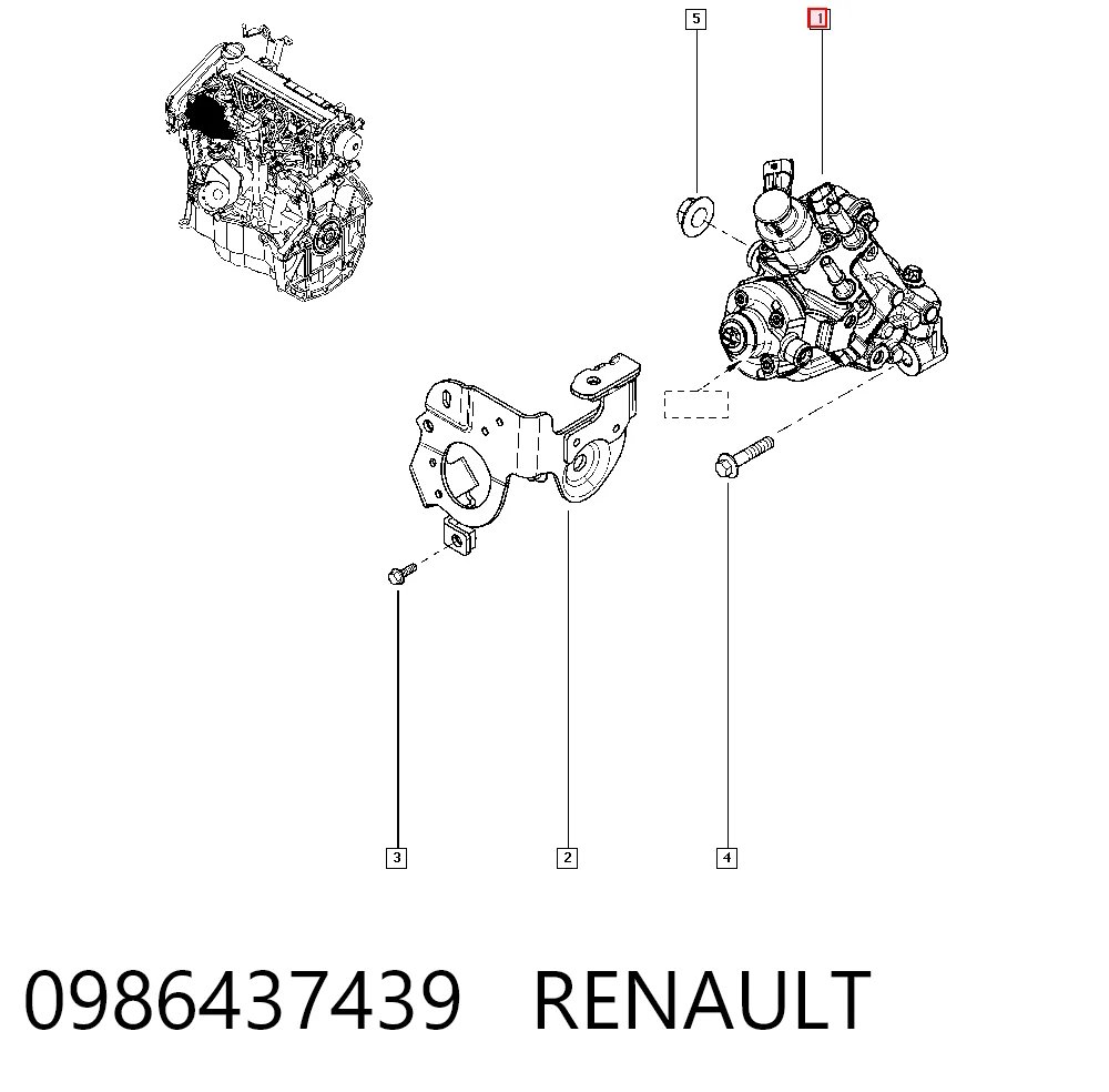 Насос топливный высокого давления (ТНВД) Bosch 167001056R цена, от 127.10 USD