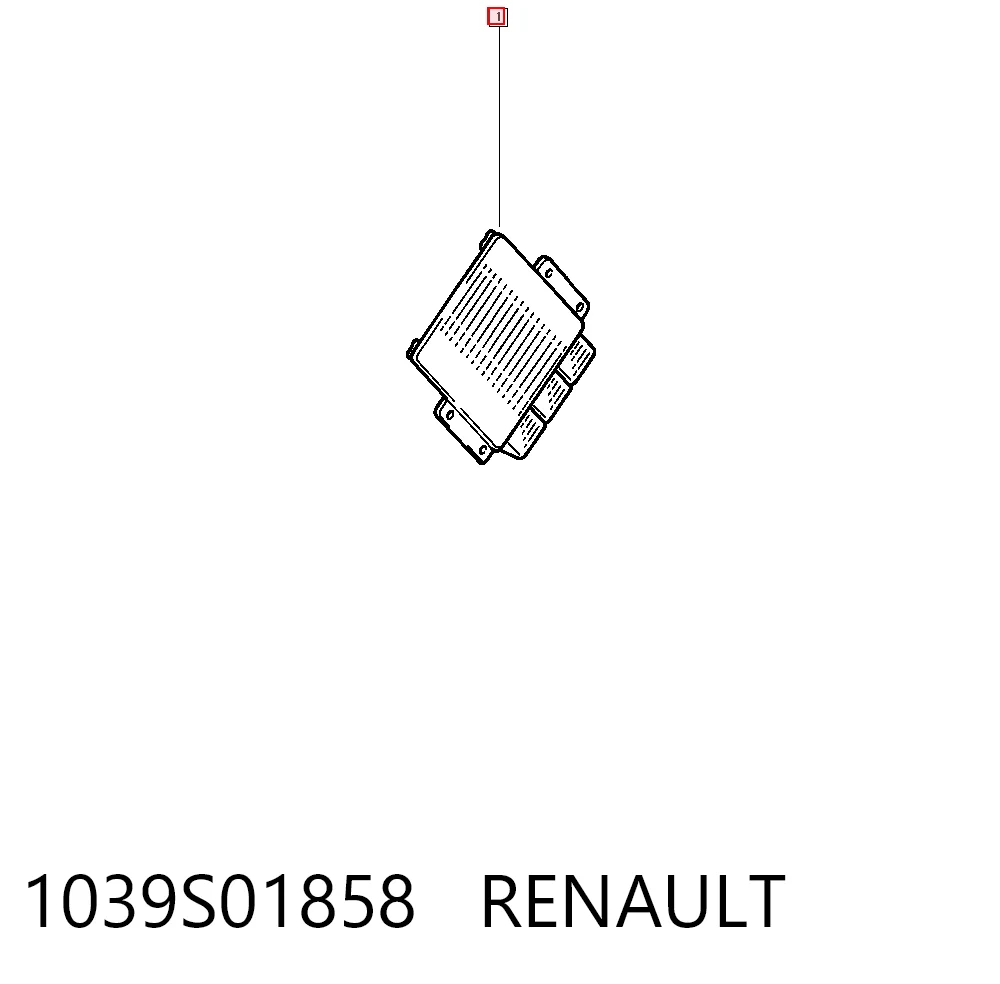 ЭБУ двигателем Renault Espace IV минивэн (JK0) (2002 - 2015) цена, от 22.60 USD