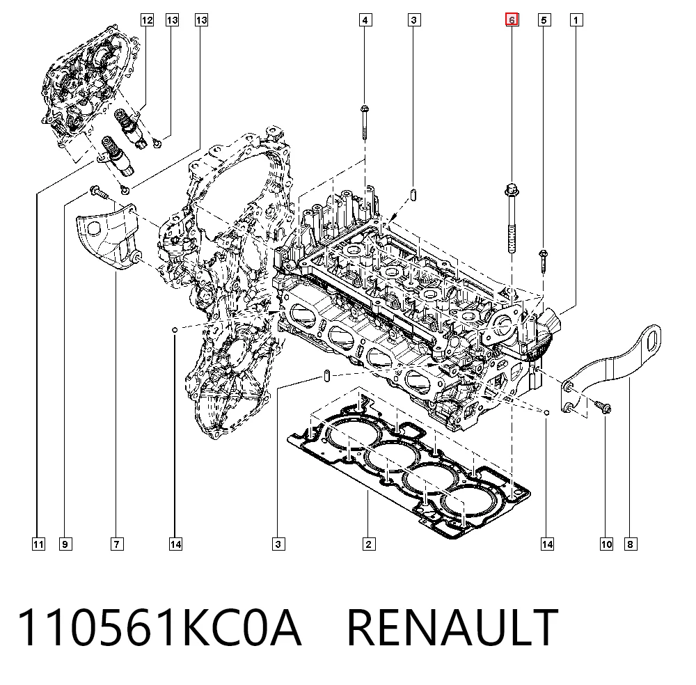 Болт головки блока цилиндров, ГБЦ FAI B2244 цена, от 19.38 USD