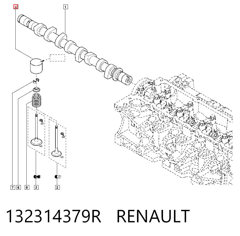 132314379R Renault (RVI)