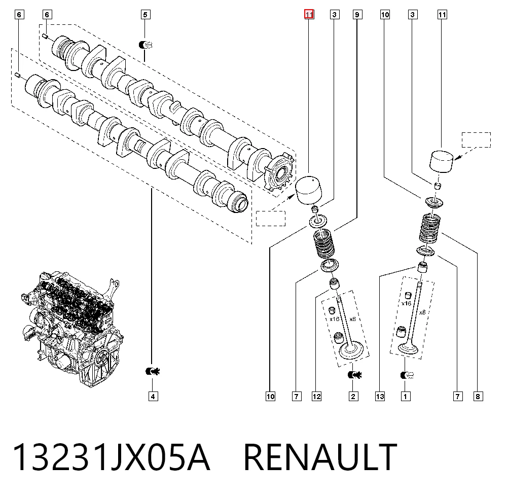 13231JX05A Renault (RVI)