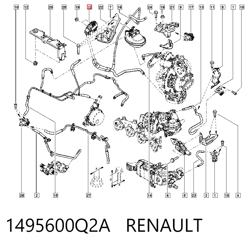 Купить 95519097 Peugeot/Citroen Клапан преобразователь давления наддува (соленоид) 