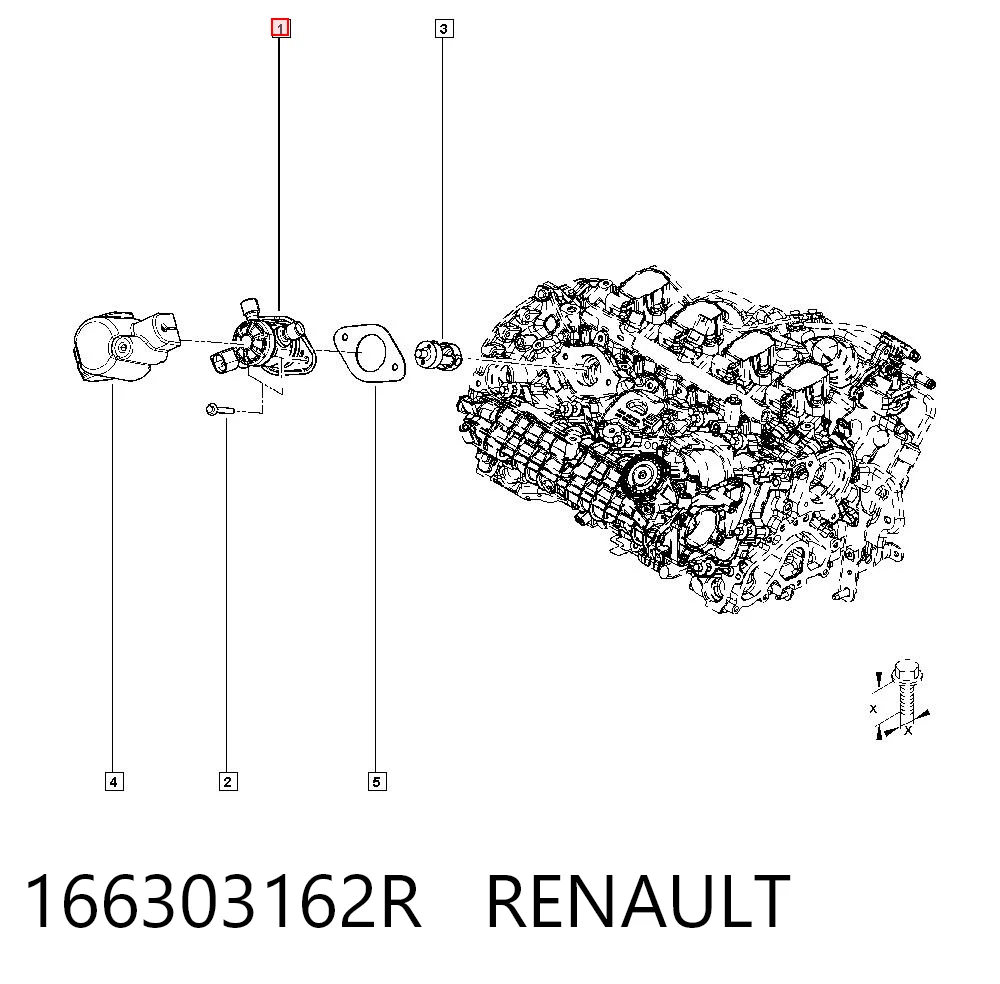 166303162R Renault (RVI) Насос топливный высокого давления (ТНВД)