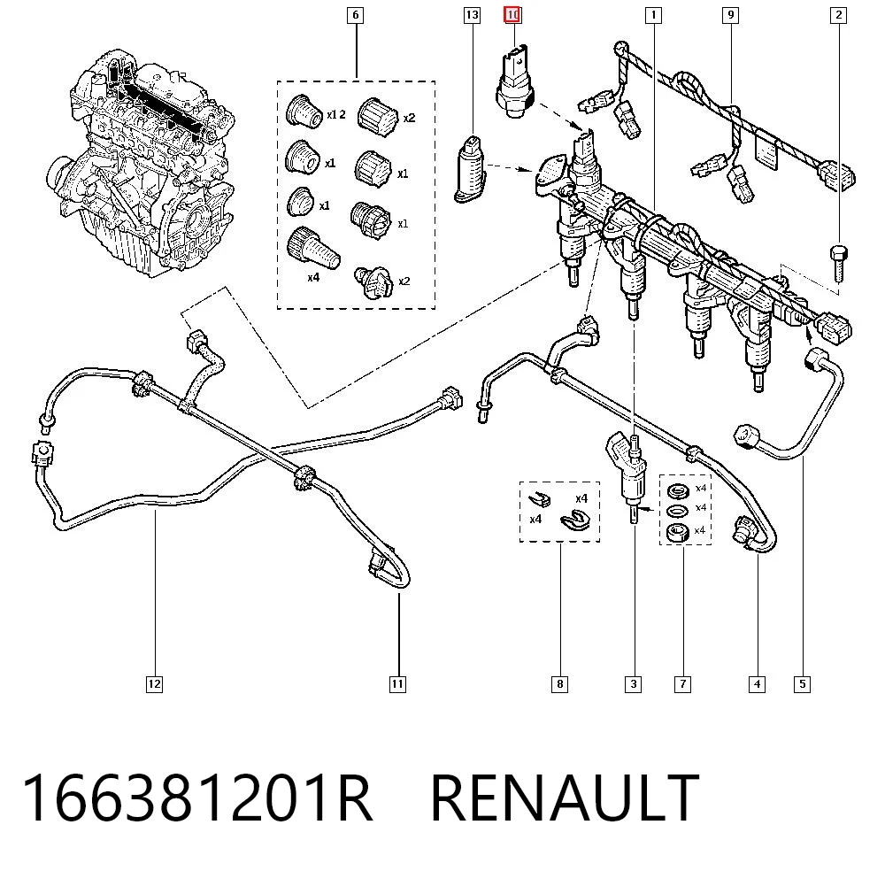 166381201R Renault (RVI)