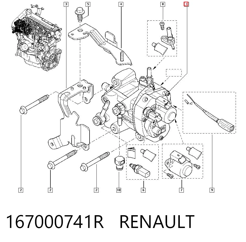  ТНВД Renault Kangoo 2