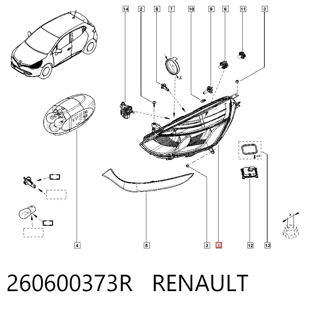 Купить LPR002 Magneti Marelli Фара левая передняя
