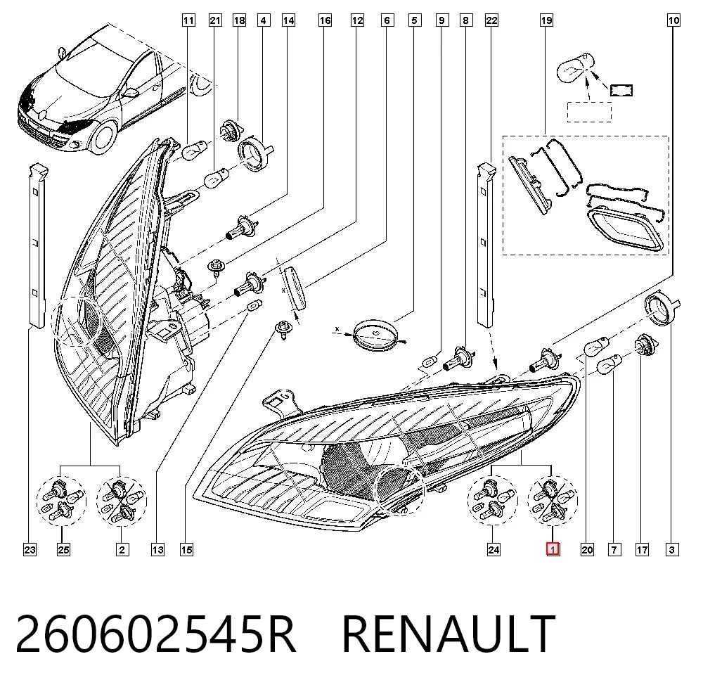 Купить LPN232 Magneti Marelli Фара левая передняя