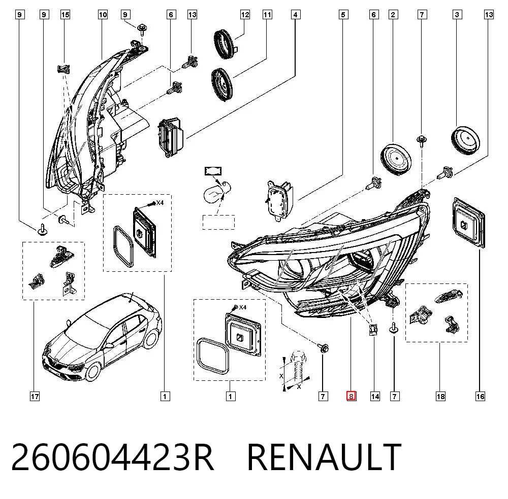 Фары VALEO 46754