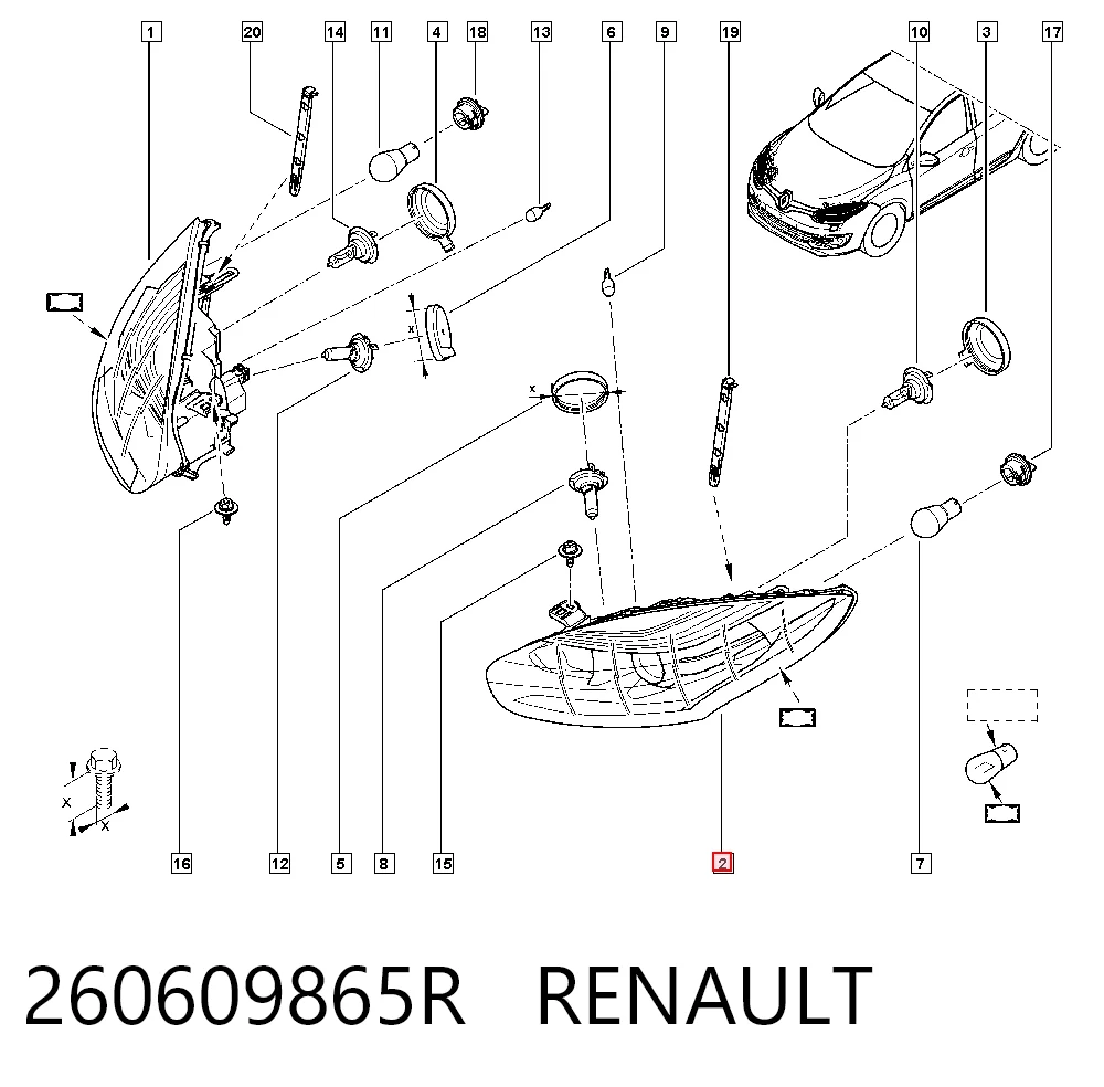 Фара левая Magneti Marelli LPP652 цена, от 230.18 USD