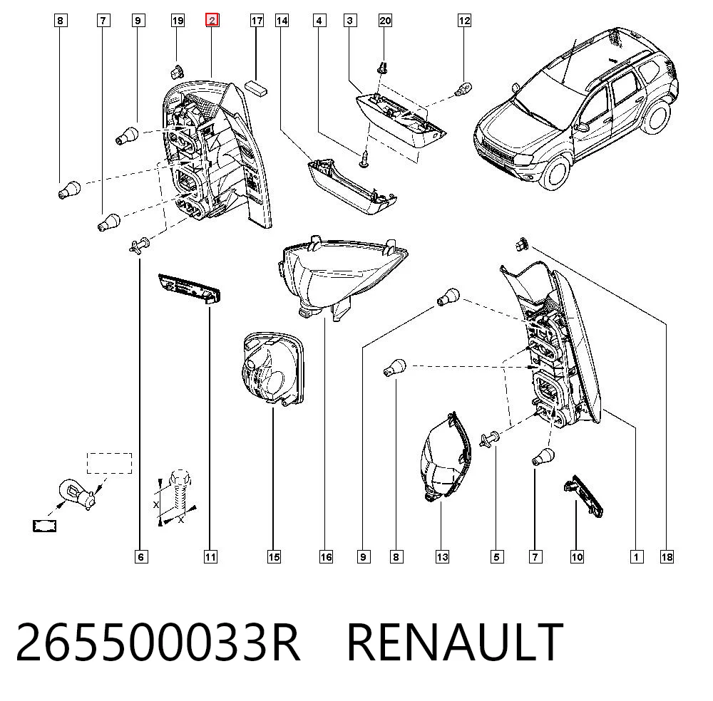30945126 AND Фонари задние