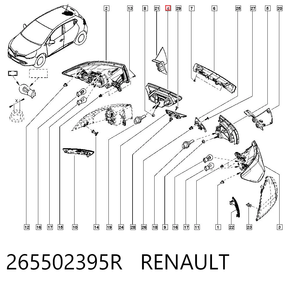LLI981 Magneti Marelli Фонари задние