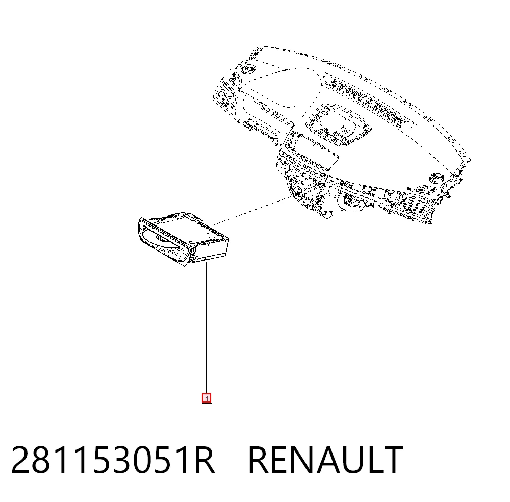281152936R Nissan/Infiniti Радиоприемник