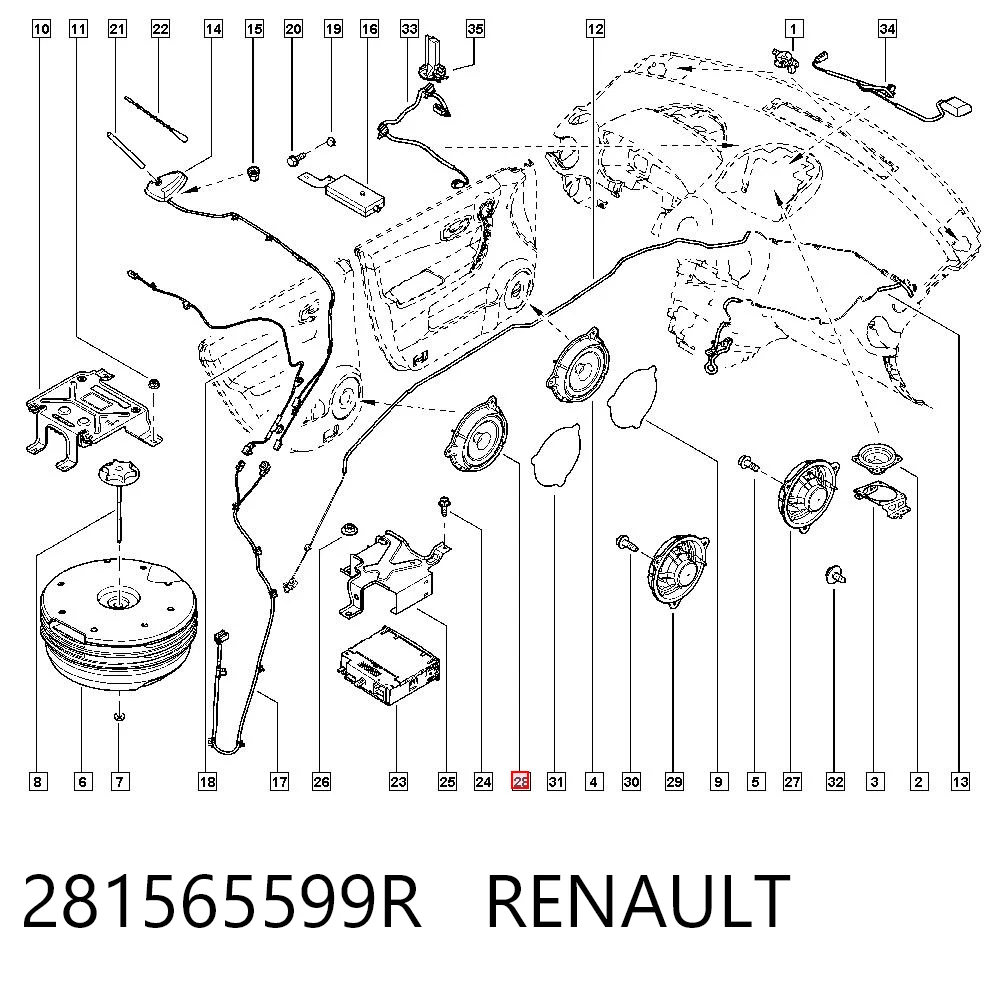 28156JY00A Renault (RVI) 