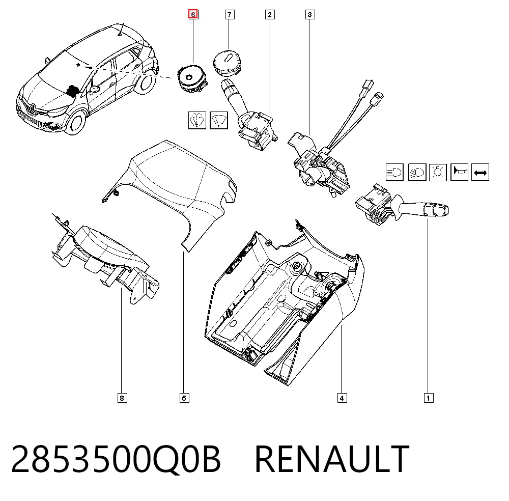  Датчик дождя Renault Megane 3