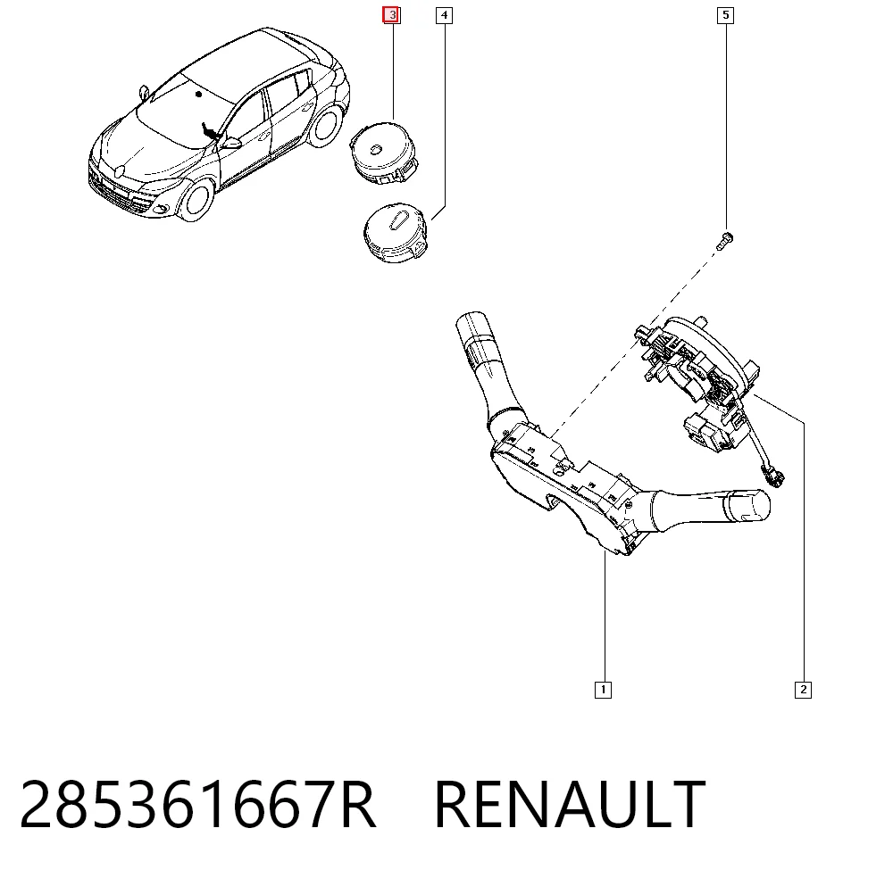 Датчик дождя Renault Megane III универсал (KZ0, KZ1) (2008 - 2016) цена, от 12.99 USD