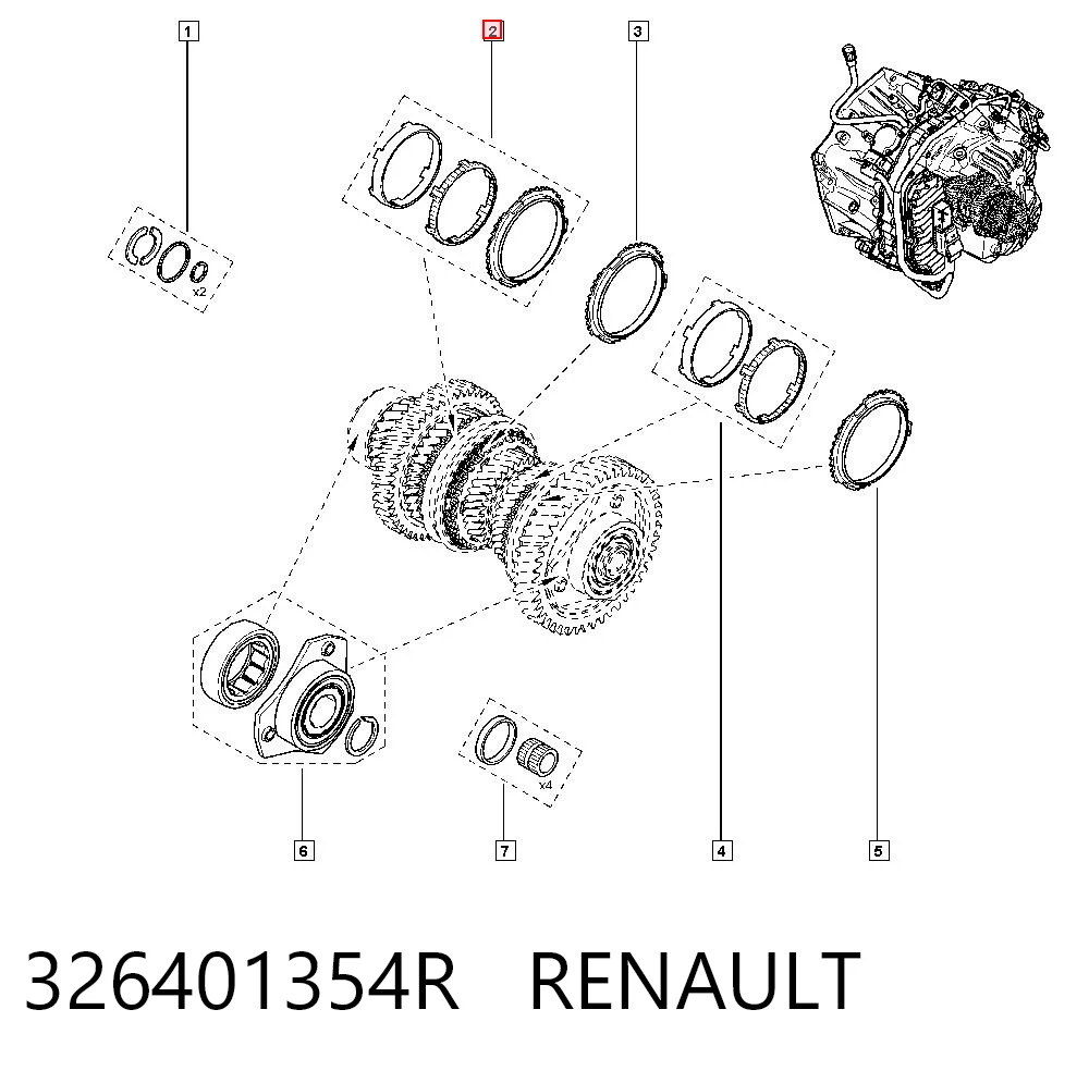 326401354R Renault (RVI)