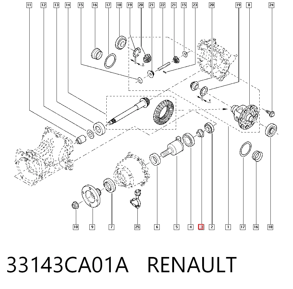 33143CA01A Renault (RVI)