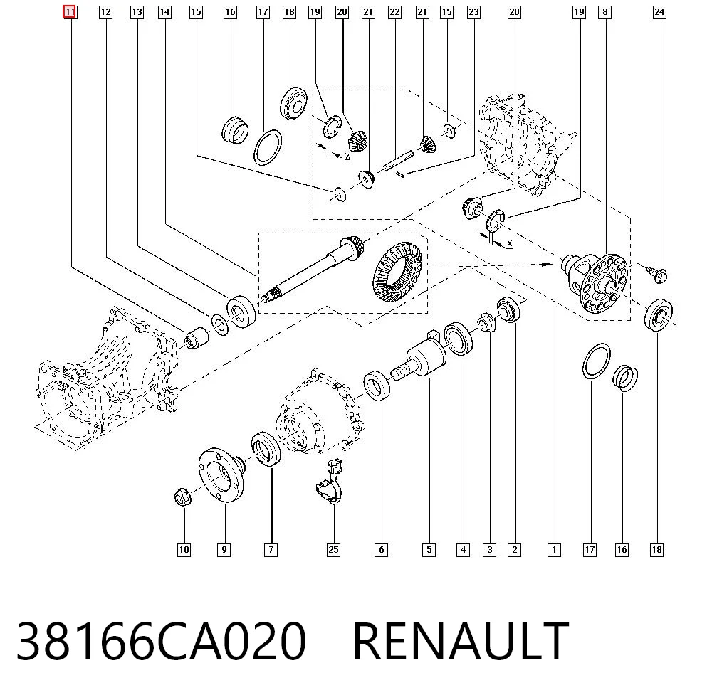38166CA020 Renault (RVI)
