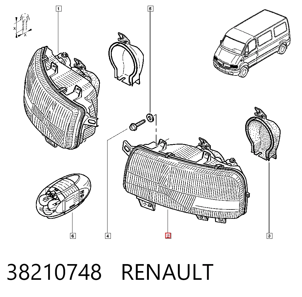 Фара левая TYC FP6065R7T цена, от 56.78 USD