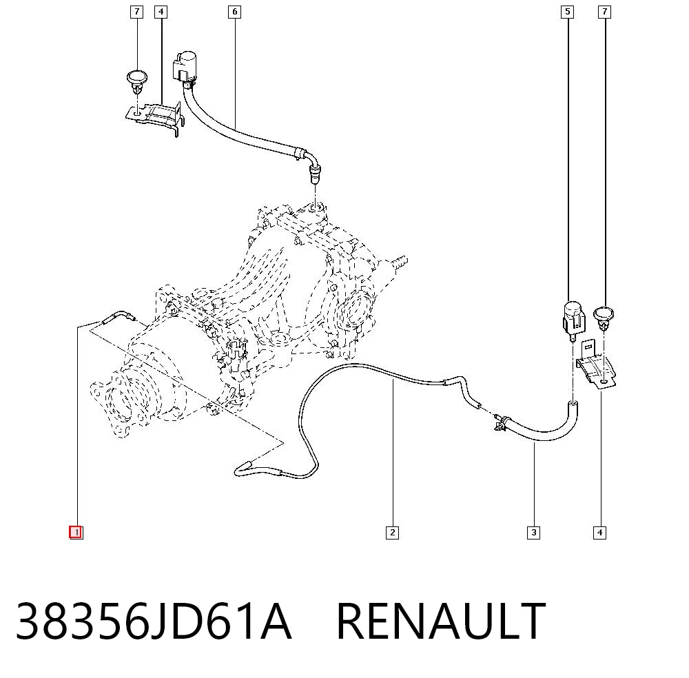 38356JD61A Renault (RVI)