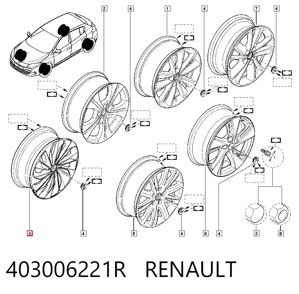 403006221R Renault (RVI)
