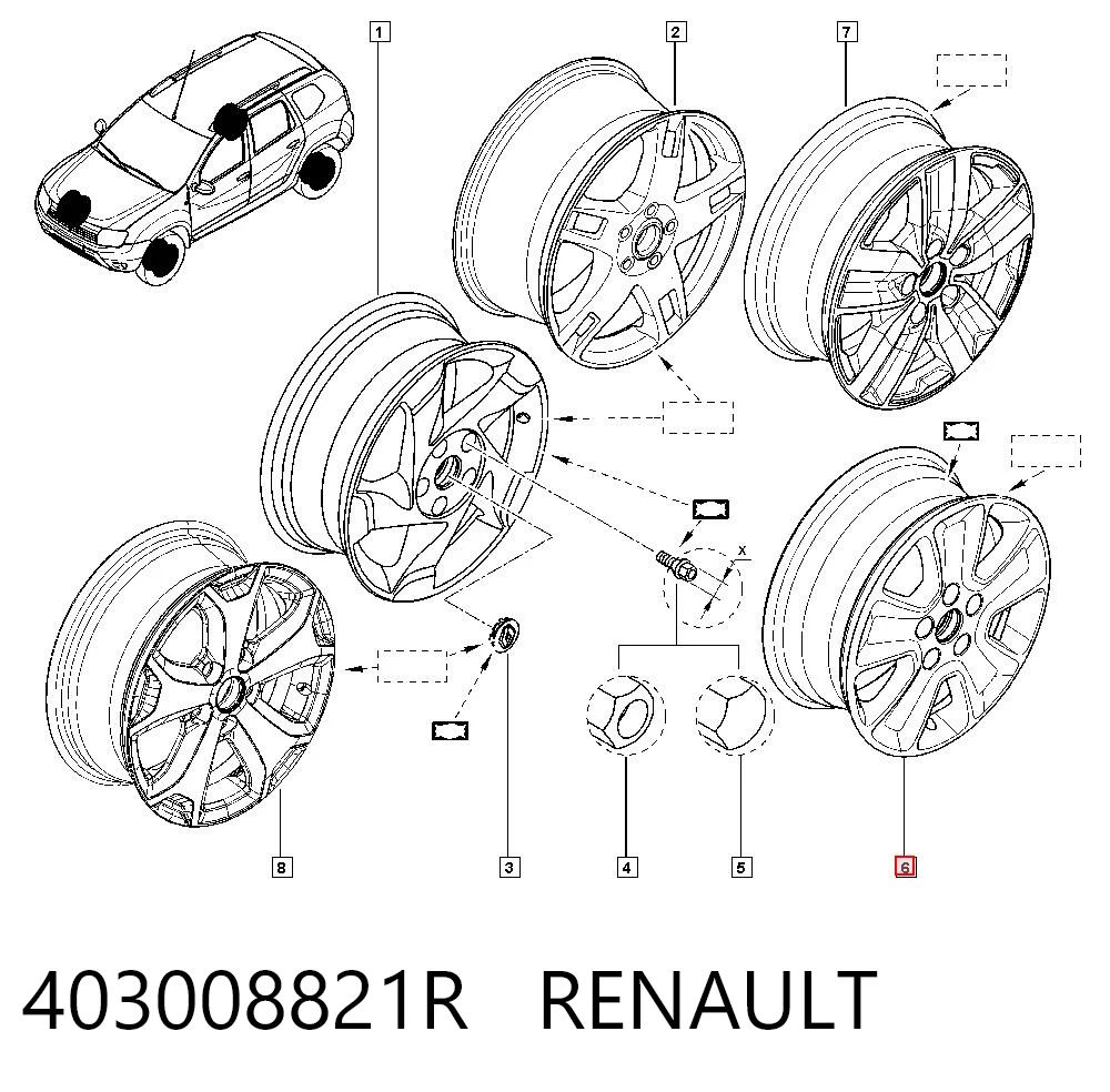 403008821R Renault (RVI)